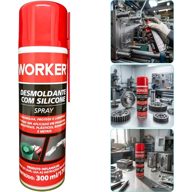 SILICONE SPRAY WORKER 300ML 47686