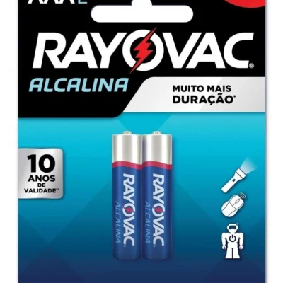 PILHA PALITO RAYOVAC 2PÇS AAA 159