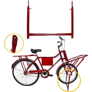 DESCANSO BAGAGEIRO CARGA VERMELHO