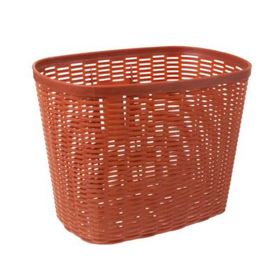 CESTA PLASTICA 26 MARROM 10616