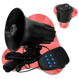 BUZINA FON FON BOMBEIRO VERM.44685