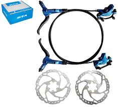 FREIO DISCO HID. AZUL C/ DISCOS