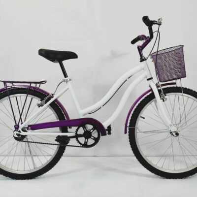 24 BIC. AGILE JAD BRANCA/VIOLETA (CECI)OF