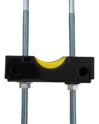 ADAPTADOR "U" LONGO KALF C/CHAPA 20CM