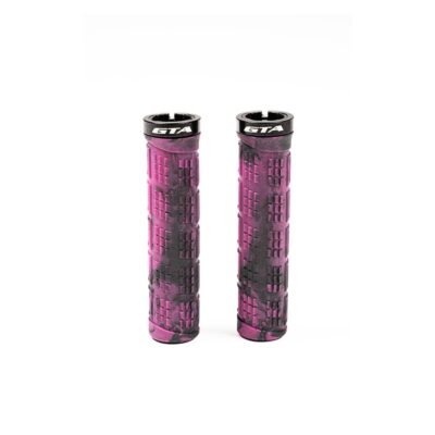 PUNHO MTB 135MM PTO/ROXO C/TRAVA 11700